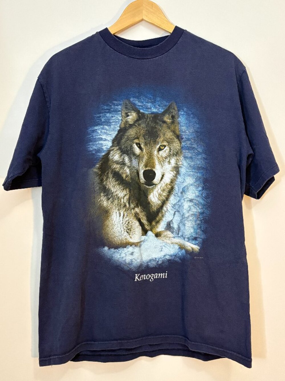 Vintage 90s Kenogami Wolf Graphic T-Shirt